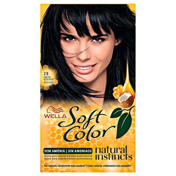 TINT SOFT COLOR 28 PRETO AZULADO