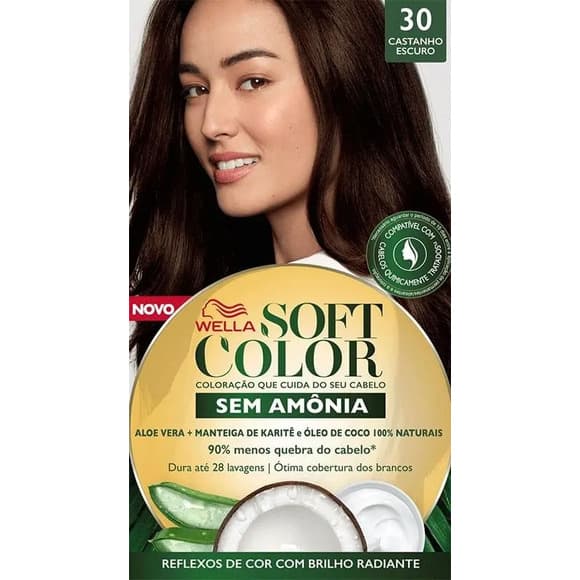 TINT SOFT COLOR 30 CASTANHO ESCURO