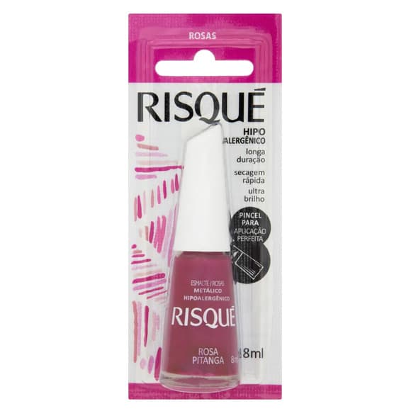 ESM RISQUE MET ROSA PITANGA 8ML