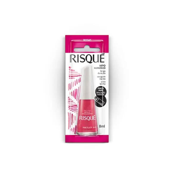 ESM RISQUE MET PINK FLUOR 8ML