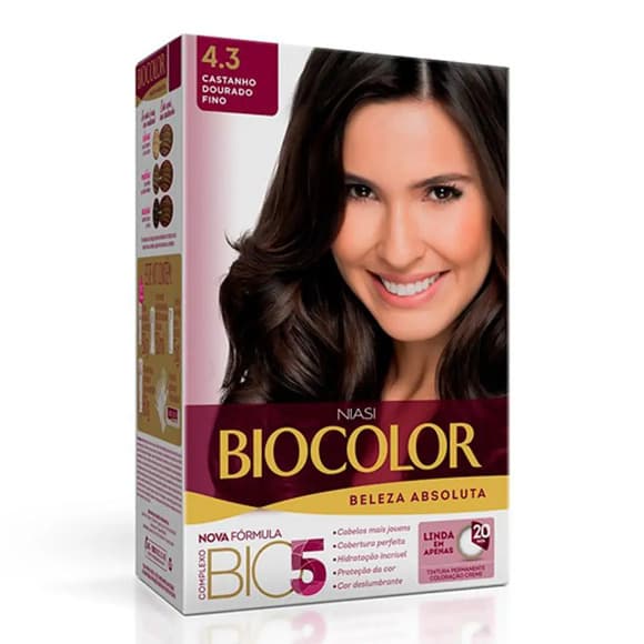 TINT BIOCOLOR  4.20 CASTANHO DOURAD
