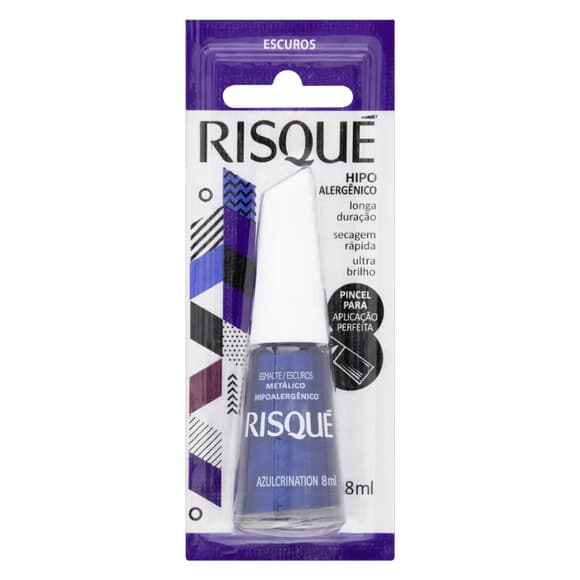 ESM RISQUE MET AZULCRINATION 8ML
