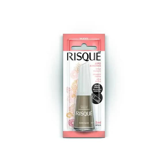 ESM RISQUE MET OURO NUDE 8ML