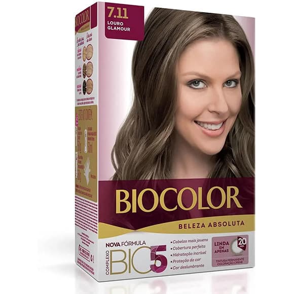 TINT BIOCOLOR 7,11 LOURO GLAMOUR