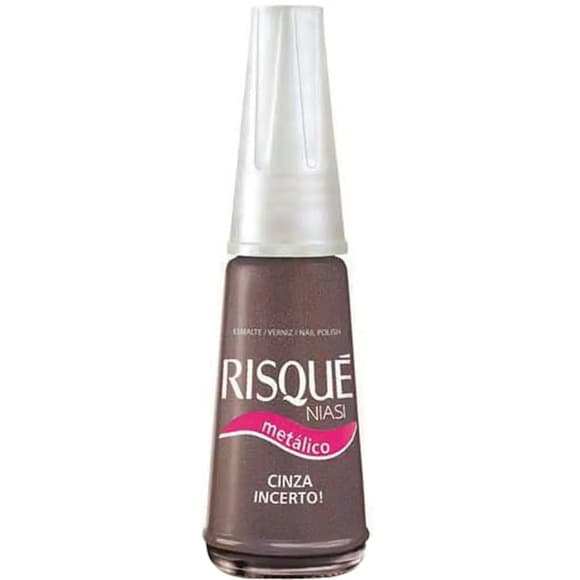 ESM RISQUE MET CINZA INCERTO 8 ML
