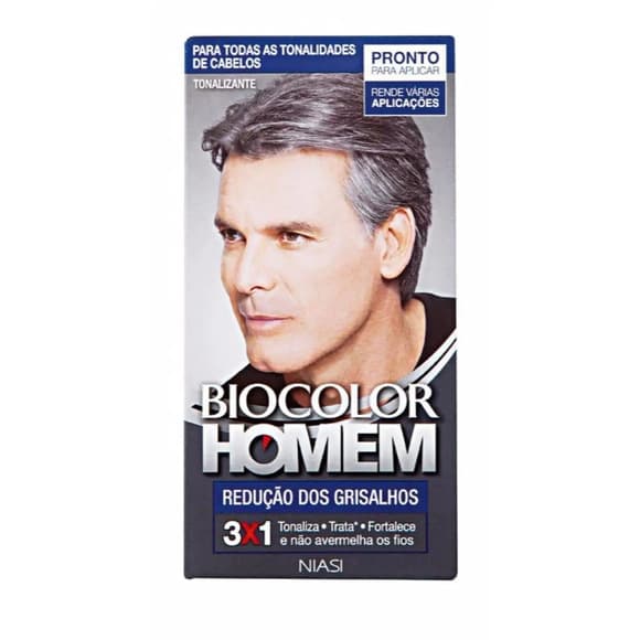 TINT BIOCOLOR HOMEM RED.GRISALHOS