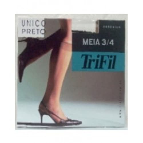 MEIA 3/4 TRIFIL NATURAL