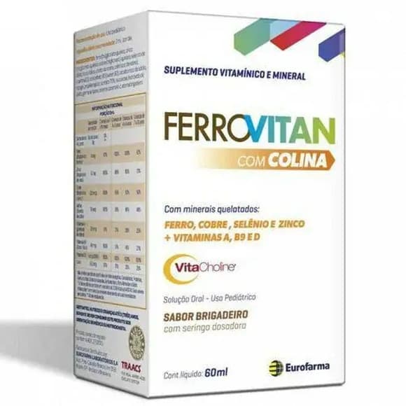 FERROVITAN (FLIB) SOL ORAL FR 60 ML