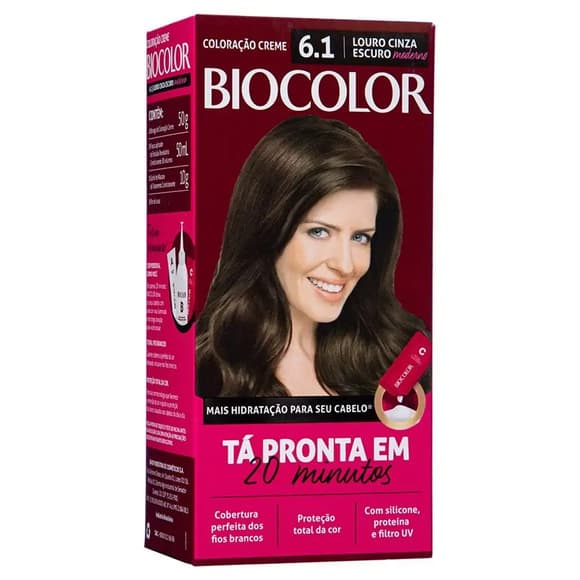 TINT BIOCOLOR  6.1 LOURO CINZ MODE
