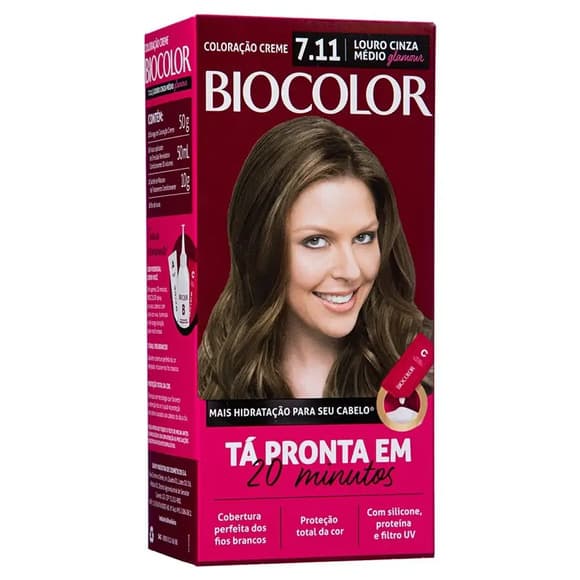 TINT BIOCOLOR  7.11 LOURO GLAMOUR
