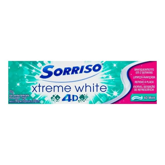 CR DENTAL SORRISO  4D XTREME WHITE 70G