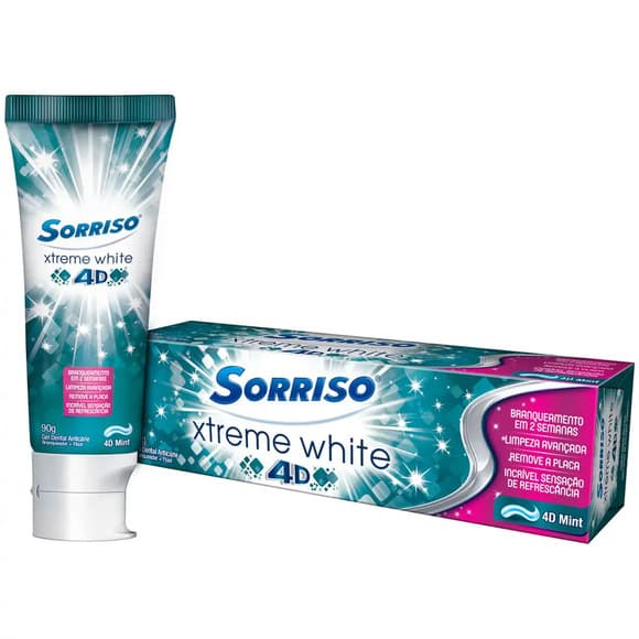 CR DENT SORRISO XTREME WHITE 4D 90G