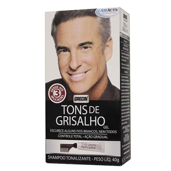 GRECIN TONS GRISALHO 40G