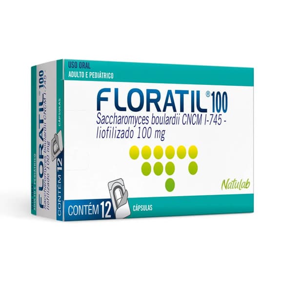 FLORATIL 100MG 12 CAPS