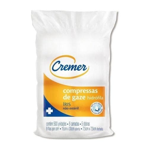 COMPRESSA DE GASE C/ 500 U CREMER