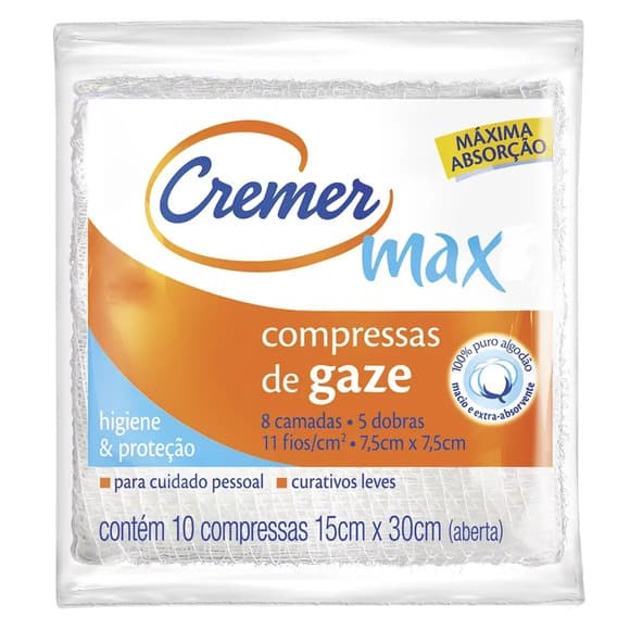 COMPRESSA GAZE NOBRE /LIVIA 13 FIOS C 10