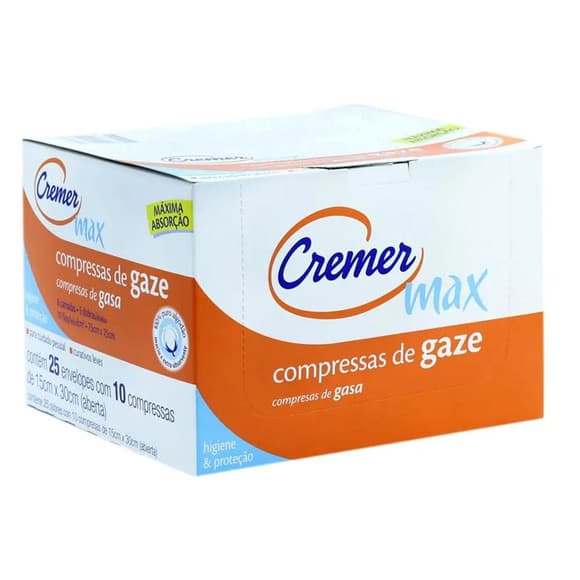 COMPRESSA GAZES C/10 CREMER