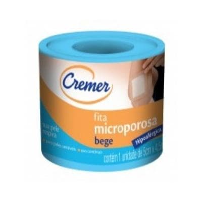 FITA MICROPOROSA CREMER  BEGE 5X4,5