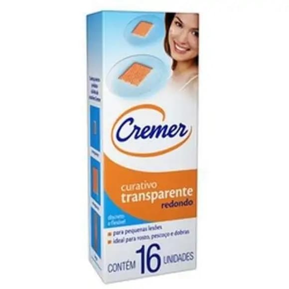 CURATIVO CREMER REDONDO COM 16 UNID