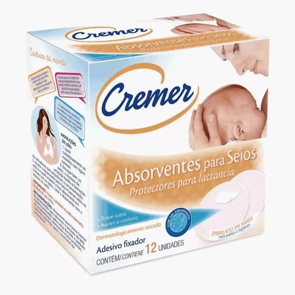 ABS P/ SEIOS CREMER C/ 12 UNIDADES
