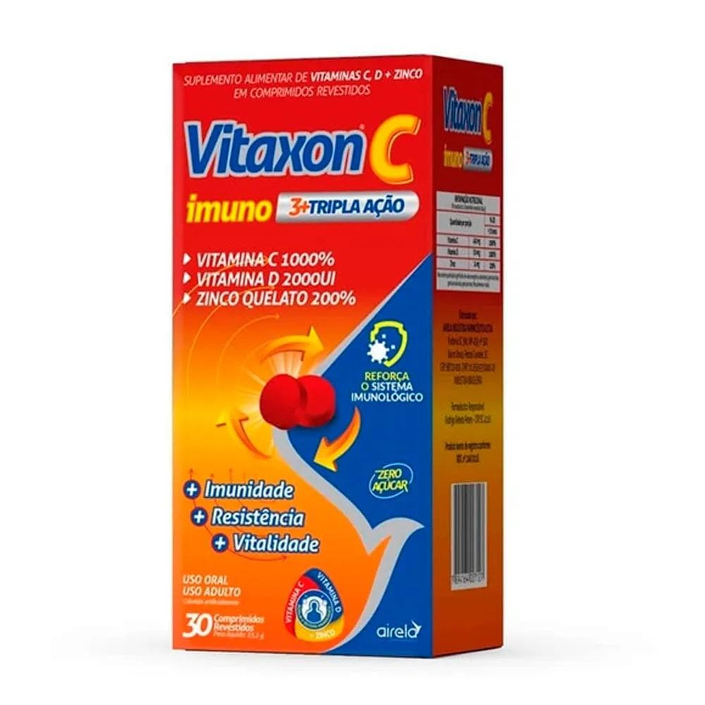 VITAXON C TRIPLA ACA C/30 COMP REVESTIDO