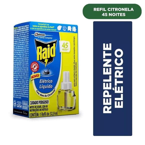 INSET RAID PROTECTOR REFIL LIQ CITRONELA