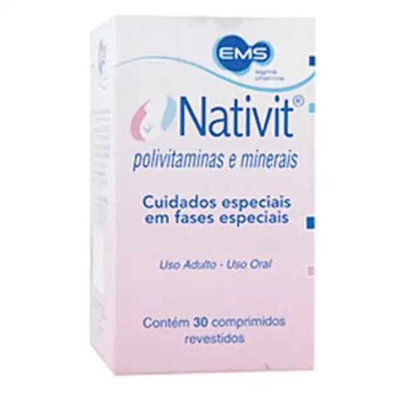 NATIVIT MINERAIS 30DRG