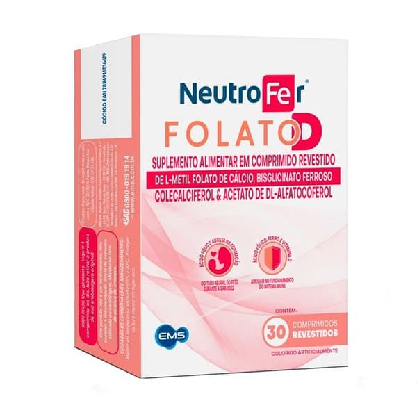 NEUTROFER FOLATO D C/ 30 CPR