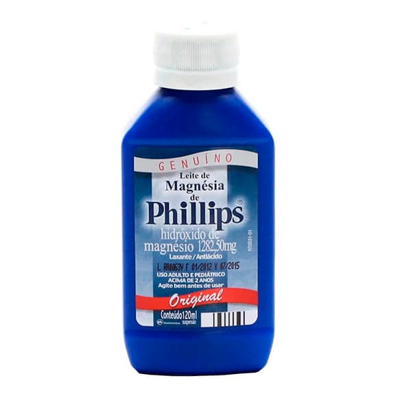 LEITE DE MAGNESIA C/ 120 ML ORIGINAL