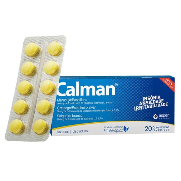 CALMAN 20 DRAGEAS