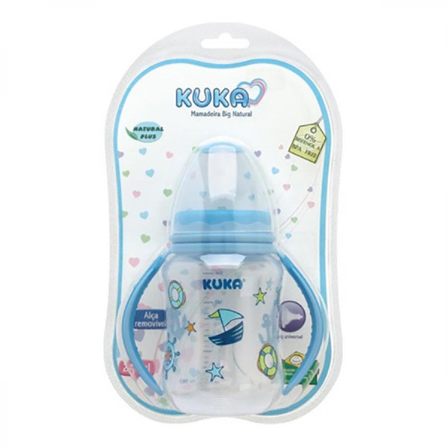 MAM KUKA BIG NAT C/ ALCA AZUL 240ML 1576