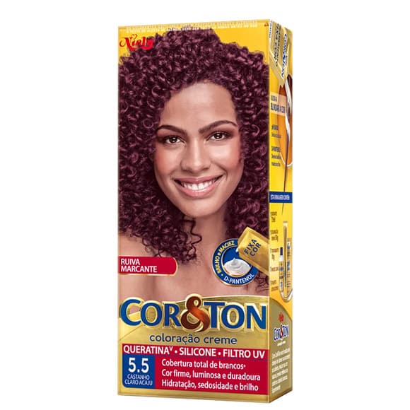 TINT COR TON 5,5 CAST CLARO ACAJU