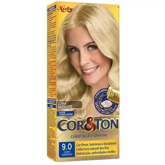 TINT COR TON 9,0 LOURO CLARISSIMO