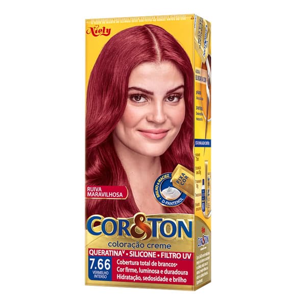 TINT CORTON 7,66 VERMELHO INTENSO