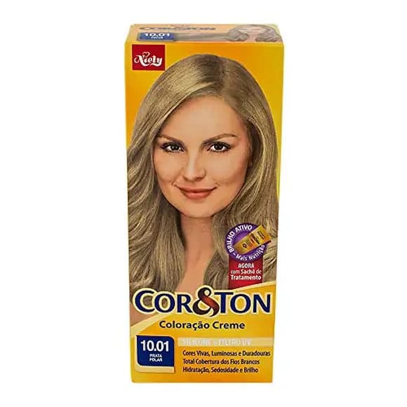 TINT COR E TON 10.01 PRATA POLAR