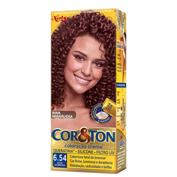 TINT COR TON 6.54 ACAJU ACOBREADO