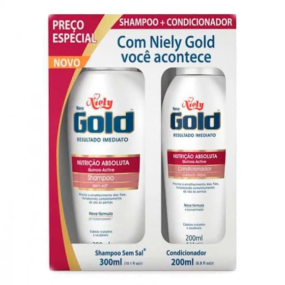 KIT NIELY GOLD SH+CO NUTRICAO ABSOLUTA