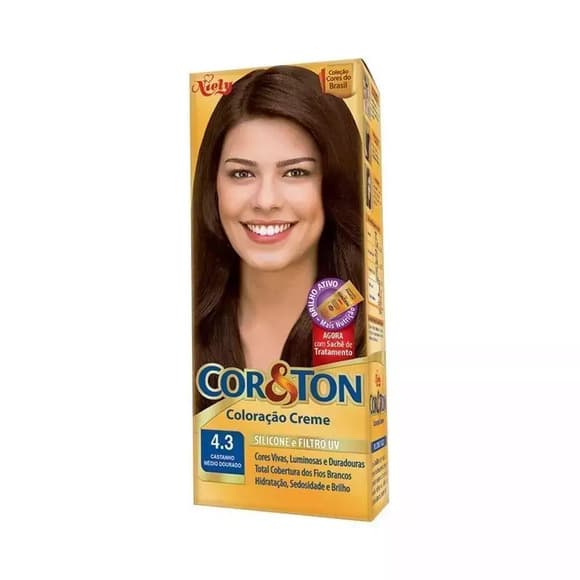 TINT COR TON 4,3 CAST MEDIO DOURADO