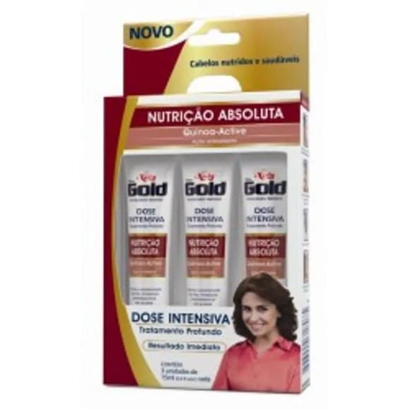 AMP NIELY GOLD 15 ML C/3 NUTRICAO ABSOLUT