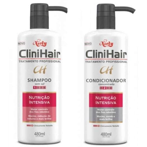KIT SH+COND PROMOCAO CLINI HAIR NUTRI INT