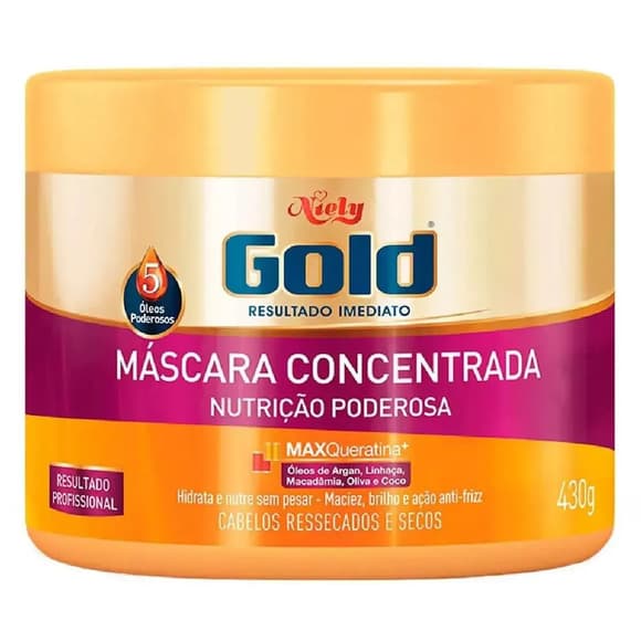 CR TRAT NIELY GOLD 430 GRS NUTRI. PODER