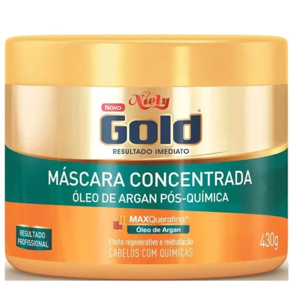 MASCARA NIELY GOLD 430 GR OLEO DE ARGAN