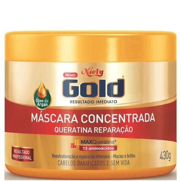 CR TRAT NIELY GOLD 430GRS QUERAT+REPA