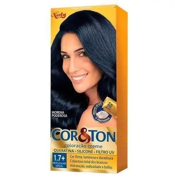 TINT CORTON 1,7PRETO AZULADO