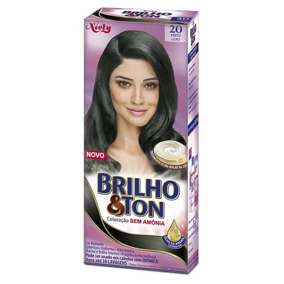 TINT BRILHO E TON 2.0 PRETO LUXO