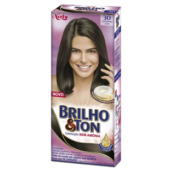 TINT BRILHO E TON 3.0 CASTANHO CAFE