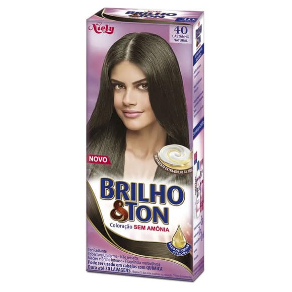 TINT BRILHO E TON 4.0 CASTANHO NATURAL