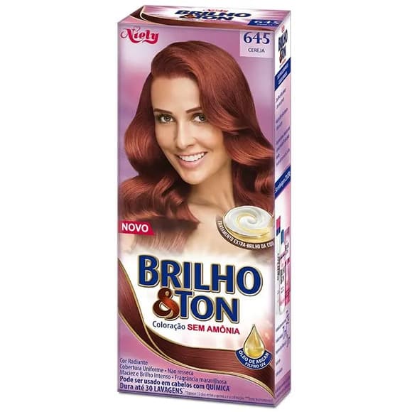 TINT BRILHO E TON  645 CEREJA