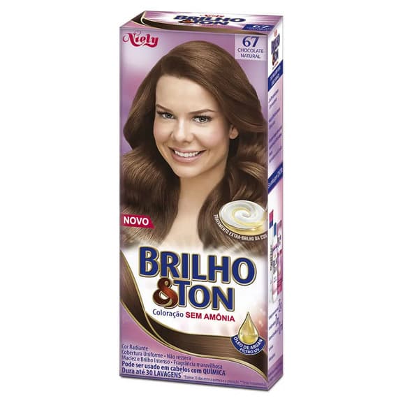 TINT BRILHO E TON 67 CHOCOLATE NATURAL