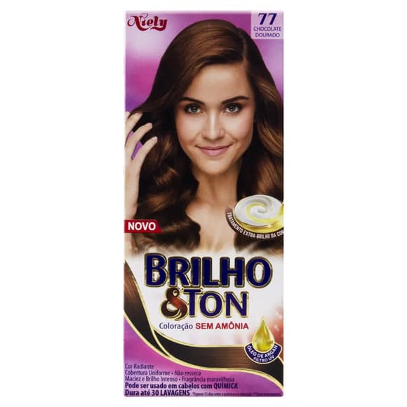 TINTBRILHO E TON 7,7 MARROM
